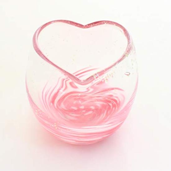 Kubagasaya Ryukyu Glass Ryukyu Glass Cold Tea Glass with Fluorite Okinawa Souvenir Heart Glass Coral Pink Pink Luminous Glowing LOVE&STAR
Kubagasaya Ryukyu Glass Ryukyu Glass Cold Tea Glass with Fluorite Okinawa Souvenir Heart Glass Coral Pink Pink Luminous Glowing LOVE&STAR
