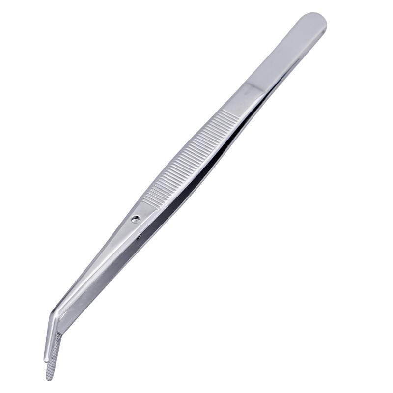 1Pc Dental Cotton Dressing Tweezers Stainless Steel Surgical Serrated Curved Tweezers Pincers Forceps Dentistry Instruments Professional Grade
1Pc Dental Cotton Dressing Tweezers Stainless Steel Surgical Serrated Curved Tweezers Pincers Forceps Dentistry Instruments Professional Grade