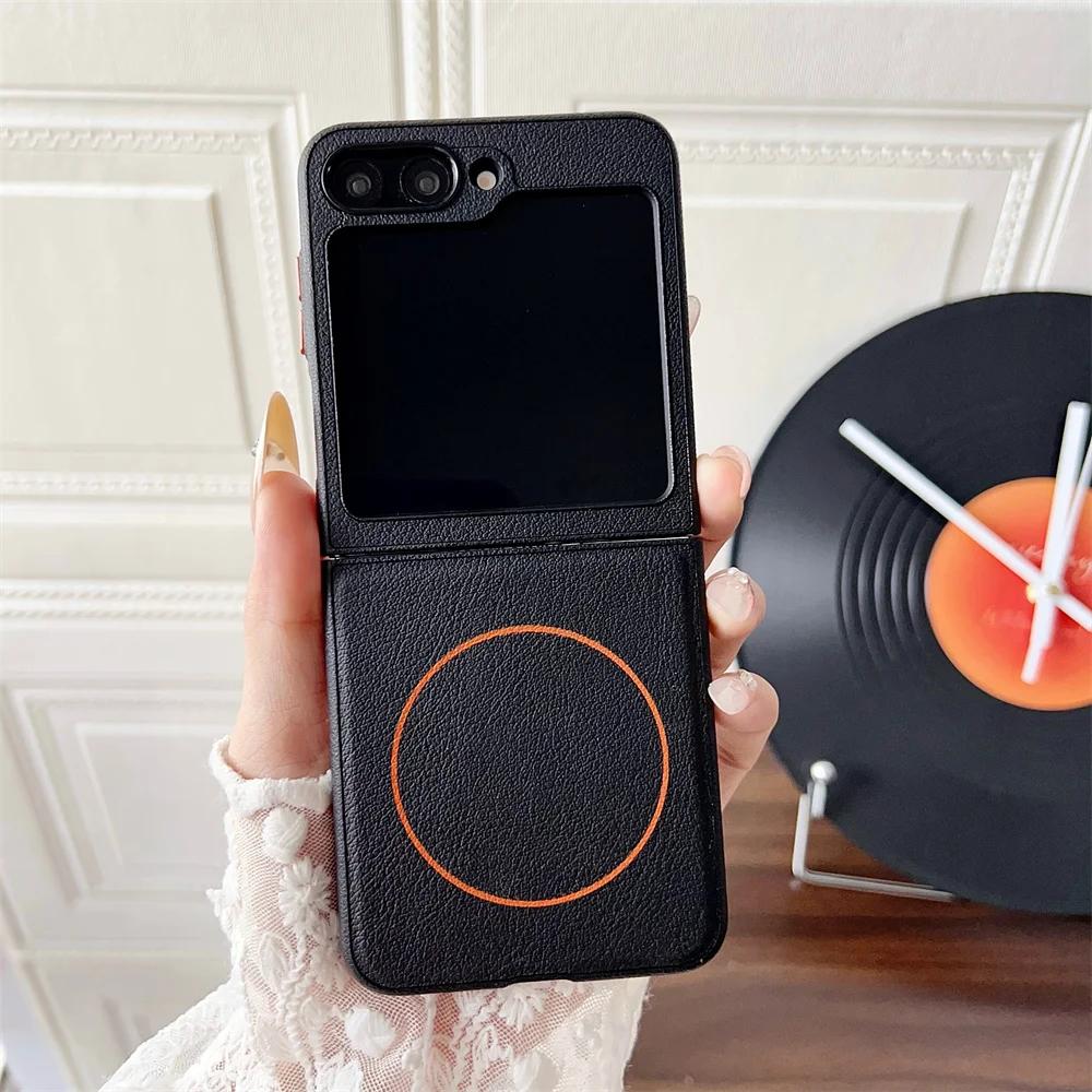 For MagSafe Magnetic Phone Case for Samsung Galaxy Z Flip 7 6 5 Flip7 Flip6 Flip5 5G Shockproof Hard PU Leather Protective Cover Galaxy Z Flip7 чорний
For MagSafe Magnetic Phone Case for Samsung Galaxy Z Flip 7 6 5 Flip7 Flip6 Flip5 5G Shockproof Hard PU Leather Protective Cover Galaxy Z Flip7 чорний