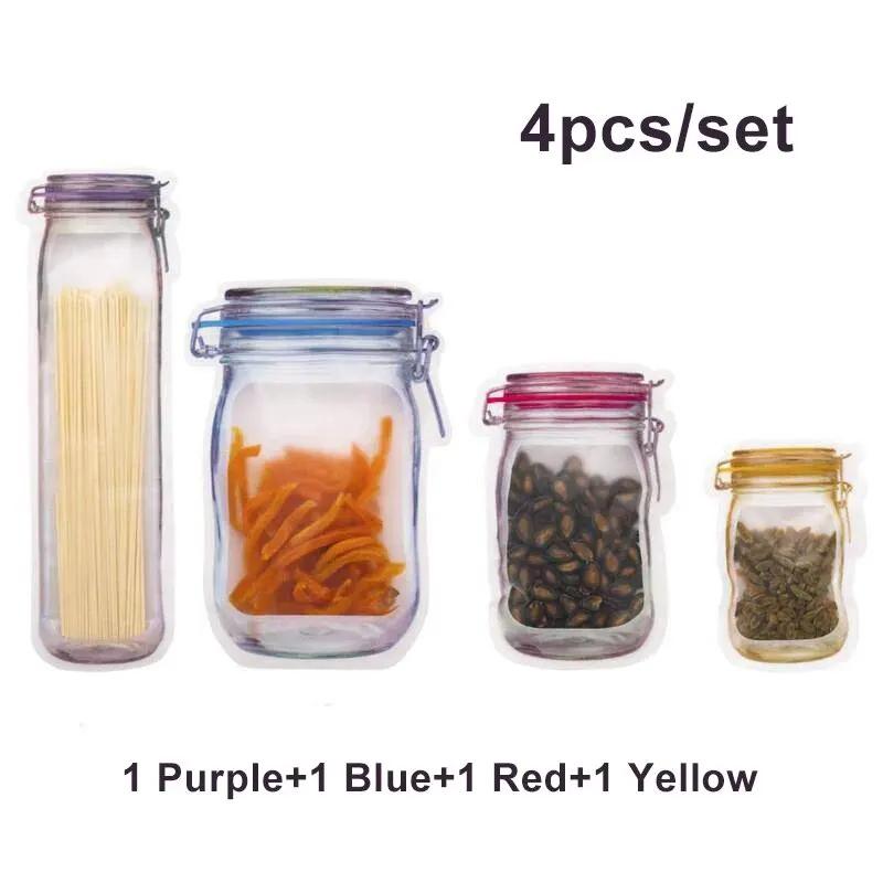 1 комплект бытовых пакетов для хранения пищевых продуктов, самозапечатывающийся пакет в форме бутылки Мейсона для сохранения, влагостойкий и портативный
1 комплект бытовых пакетов для хранения пищевых продуктов, самозапечатывающийся пакет в форме бутылки Мейсона для сохранения, влагостойкий и портативный