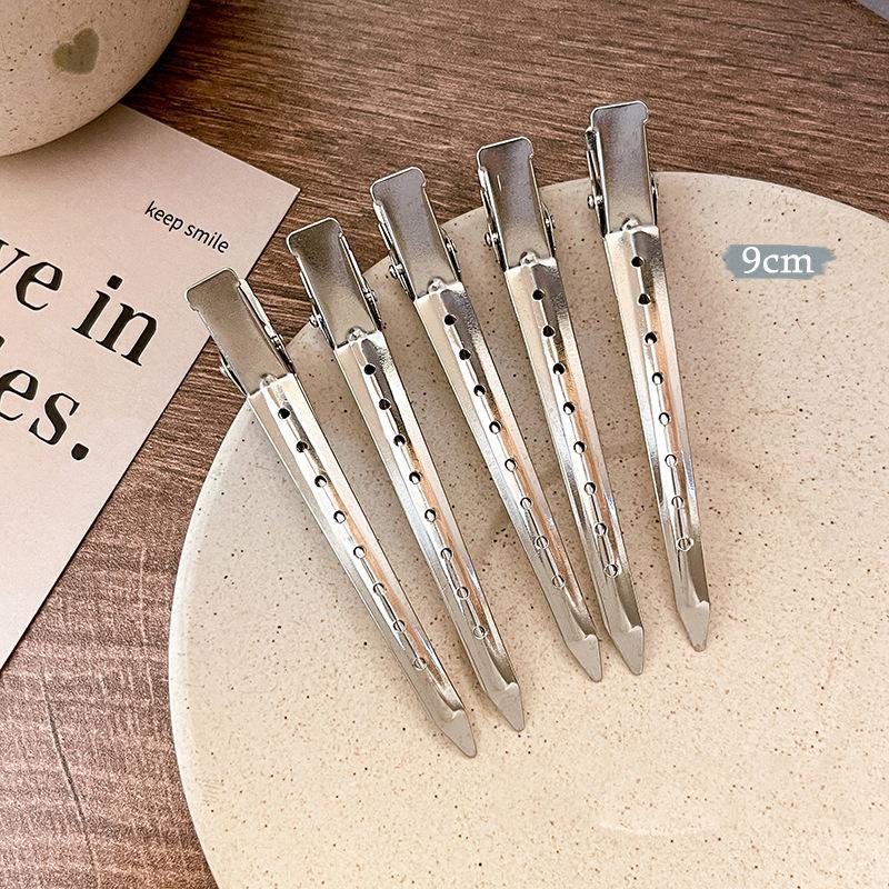 5Pcs Metal Duckbill Clip Crocodile Curly Hairpin Barrettes Hairstyle Holder Fluffy Hair Root Salon Haircut Headwear Bobby Pin A2
5Pcs Metal Duckbill Clip Crocodile Curly Hairpin Barrettes Hairstyle Holder Fluffy Hair Root Salon Haircut Headwear Bobby Pin A2