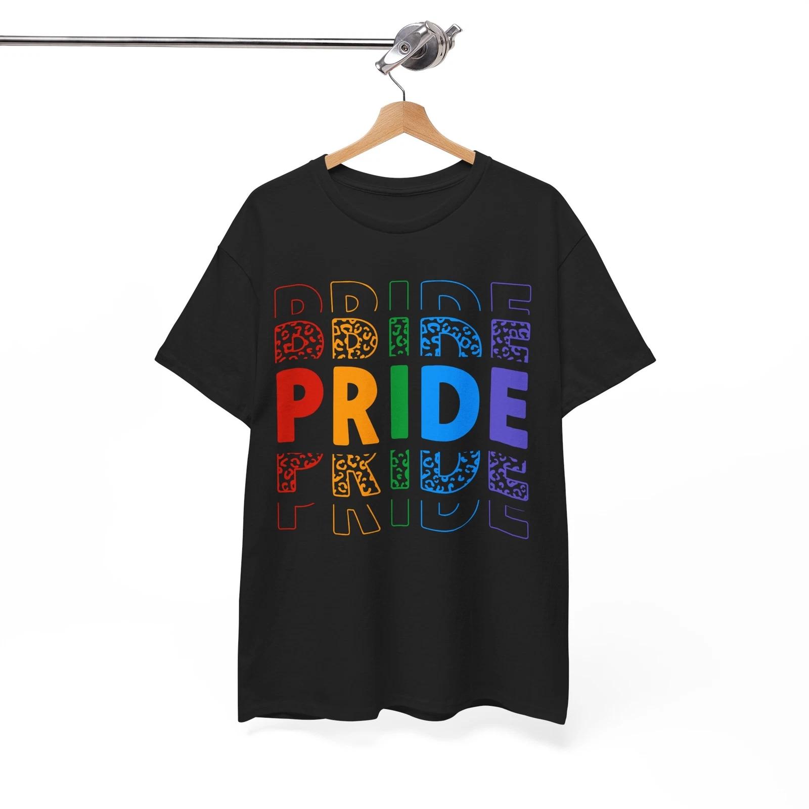 PRIDE LEOPARD STACKED T-Shirt | LGBTQ+ Support Tee | Love & Inclusion M
PRIDE LEOPARD STACKED T-Shirt | LGBTQ+ Support Tee | Love & Inclusion M