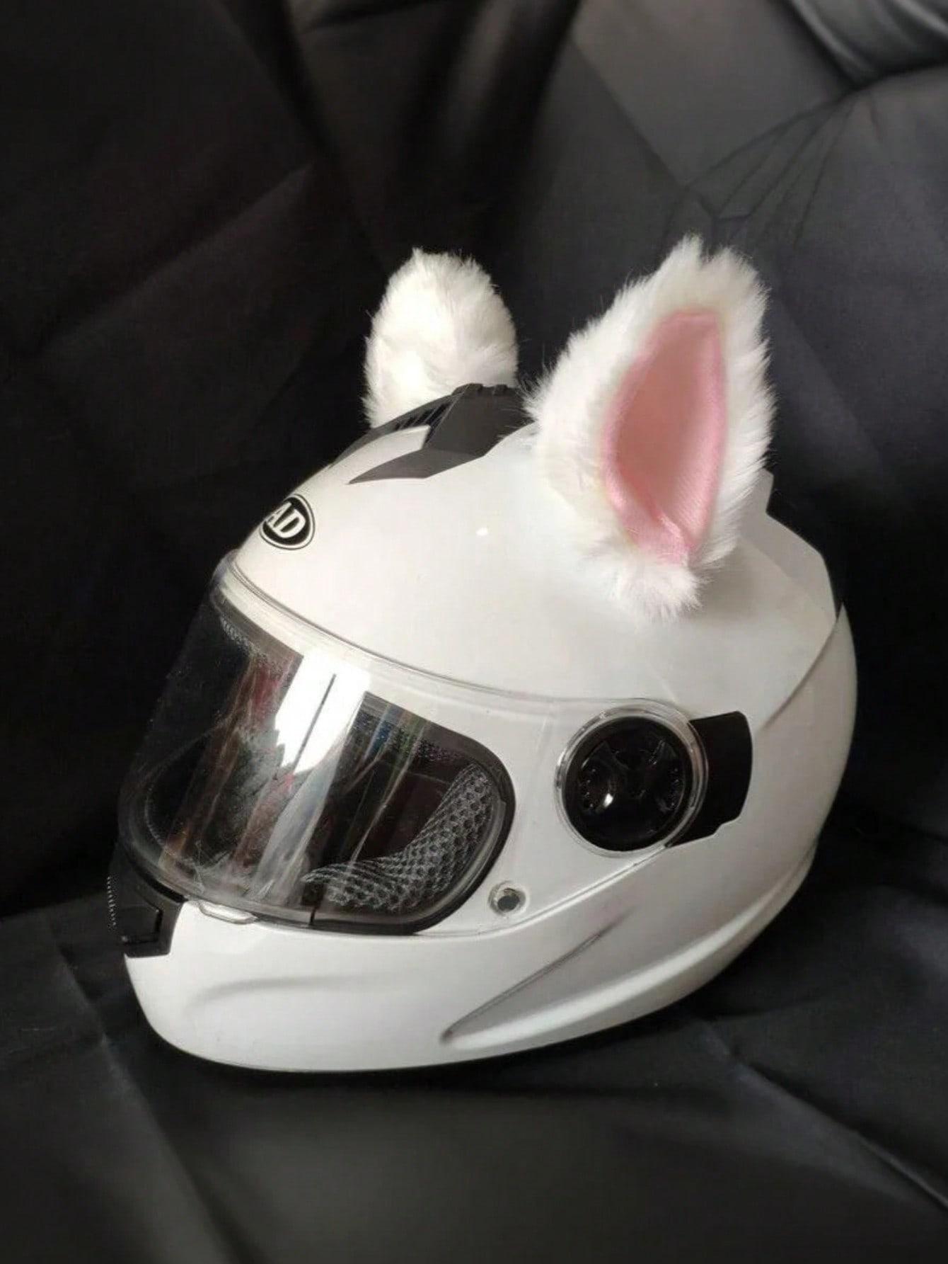 2-Pack Faux Fur Cat Ears Helmet Accessories, Detachable Plush Kitty Ears, Fits Motorcycle/Electric Bike/Ski Helmet, Cute Decor f
2-Pack Faux Fur Cat Ears Helmet Accessories, Detachable Plush Kitty Ears, Fits Motorcycle/Electric Bike/Ski Helmet, Cute Decor f