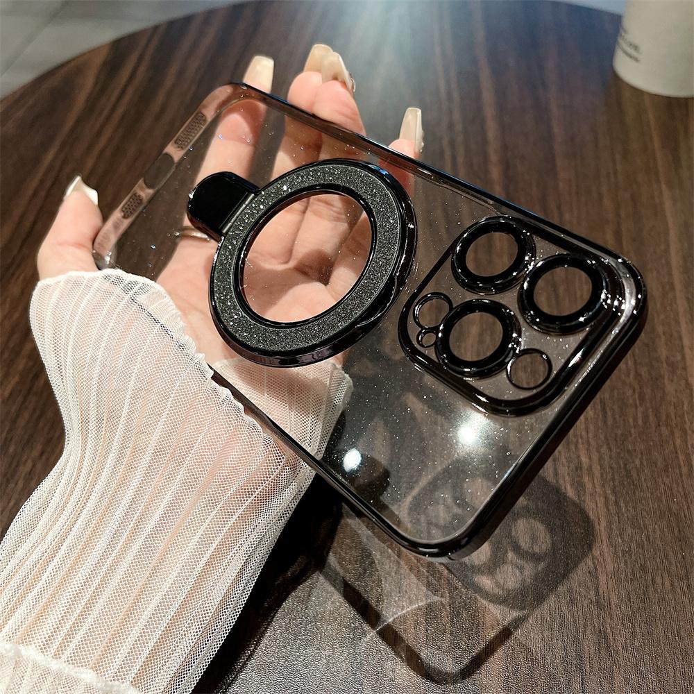 Bling Glitter Foldable Stand Bracket for Magsafe Magnetic Case For iPhone 15 14 13 12 11 Pro Max Plus Clear Plating Cover For iPhone 14Pro срібний
Bling Glitter Foldable Stand Bracket for Magsafe Magnetic Case For iPhone 15 14 13 12 11 Pro Max Plus Clear Plating Cover For iPhone 14Pro срібний