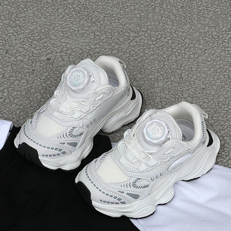 Boys breathable single mesh sneakers girls dad shoes running shoes 37 inner length 23.2cm
Boys breathable single mesh sneakers girls dad shoes running shoes 37 inner length 23.2cm
