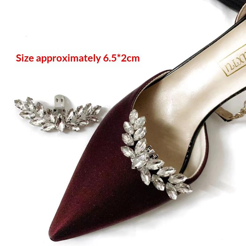 1 Pcs Fashion Shiny Crystal Shoes Decorations Clip Women Shoe Buckle Accessories High-Heeled Square Rhinestones Removable Shoes D A7
1 Pcs Fashion Shiny Crystal Shoes Decorations Clip Women Shoe Buckle Accessories High-Heeled Square Rhinestones Removable Shoes D A7