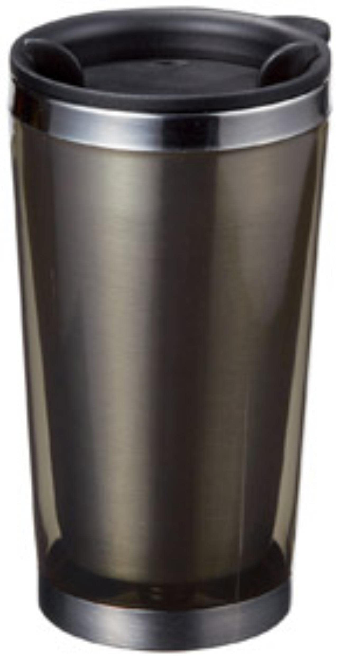 Marutatsu Stainless Steel Tumbler Clear Insulating 2 Layer Structure with Lid Black 350ml 34464BK Cold/Heat
Marutatsu Stainless Steel Tumbler Clear Insulating 2 Layer Structure with Lid Black 350ml 34464BK Cold/Heat