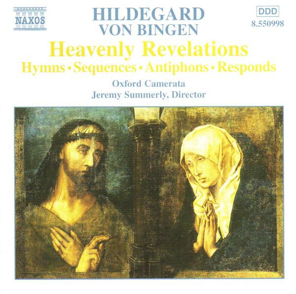 CD ХИЛЬДЕГАРДА БИНГЕНСКАЯ - OXFORD CAMER - Небесные откровения: Гимны Seque 8550998 Naxos 2001 Европа Классика Б/У
CD ХИЛЬДЕГАРДА БИНГЕНСКАЯ - OXFORD CAMER - Небесные откровения: Гимны Seque 8550998 Naxos 2001 Европа Классика Б/У