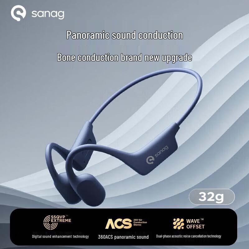 Sanag A30S PRO Open-Ear Bluetooth Sports Headphones with MP3 Player
Sanag A30S PRO Open-Ear Bluetooth Sports Headphones with MP3 Player