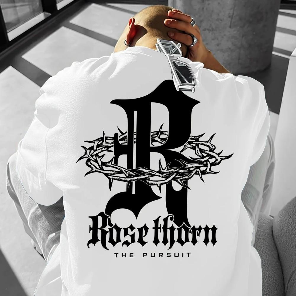 R Crown Men Cotton TShirt Streetwear Gothic Punk Hip Hop Graphic Tee Summer Short Sleeve Everyday Fashion - Men s Summer Cott... S разноцветный
R Crown Men Cotton TShirt Streetwear Gothic Punk Hip Hop Graphic Tee Summer Short Sleeve Everyday Fashion - Men s Summer Cott... S разноцветный
