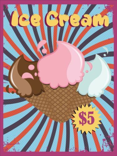 Ice Cream Vintage Retro Metal SignAluminum 20x30cm(7.8x11.8inch)
Ice Cream Vintage Retro Metal SignAluminum 20x30cm(7.8x11.8inch)
