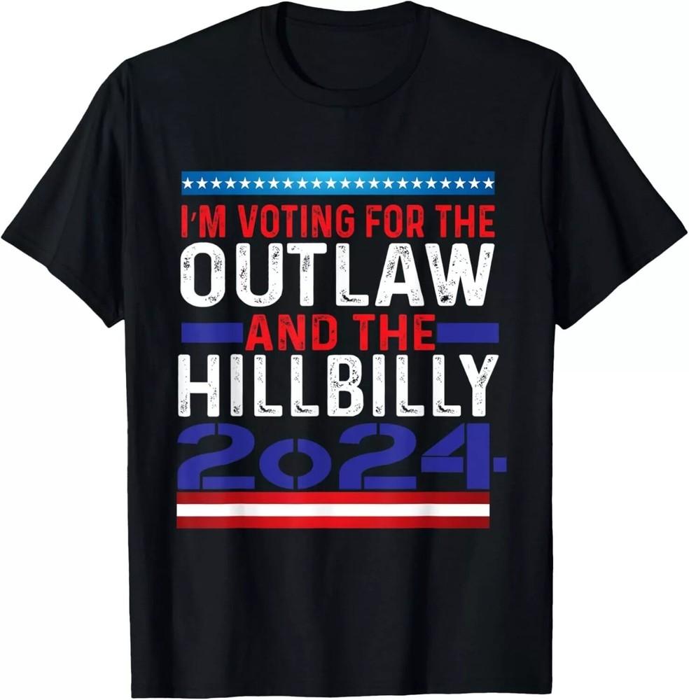 Donald Trump J.D. Vance Outlaw Hillbilly T-Shirt L
Donald Trump J.D. Vance Outlaw Hillbilly T-Shirt L