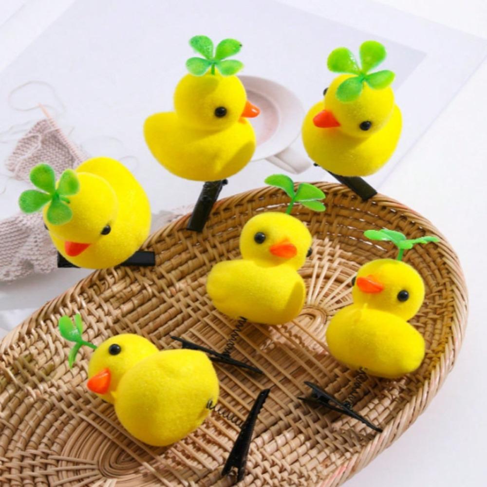 6pcs Four Leaf Clover Spring Hair Clip Cartoon Duckbill Clip Hair Styling Tool Headdress Photo Prop
6pcs Four Leaf Clover Spring Hair Clip Cartoon Duckbill Clip Hair Styling Tool Headdress Photo Prop