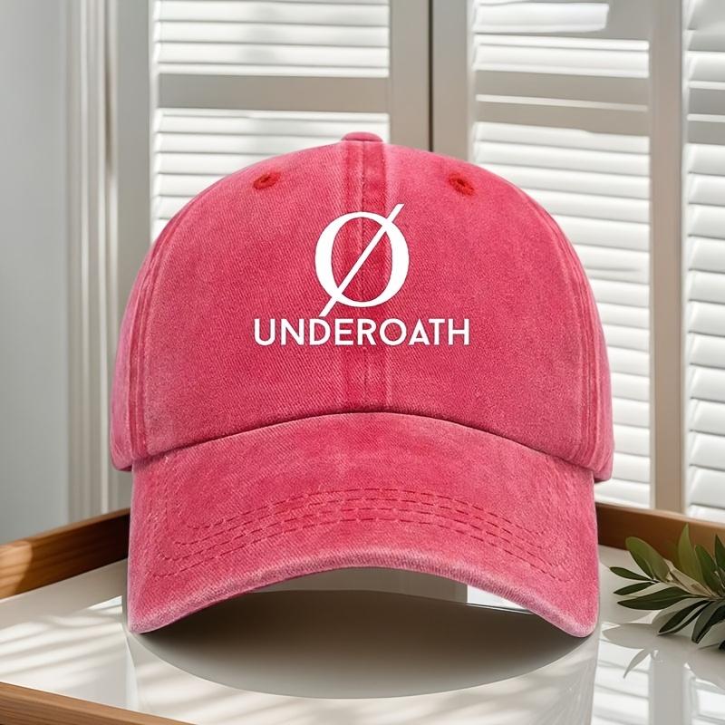Geometric Letter UNDEROATH Pattern Printed Breathable Baseball Cap for Men and Women Retro Sun Visor
Geometric Letter UNDEROATH Pattern Printed Breathable Baseball Cap for Men and Women Retro Sun Visor
