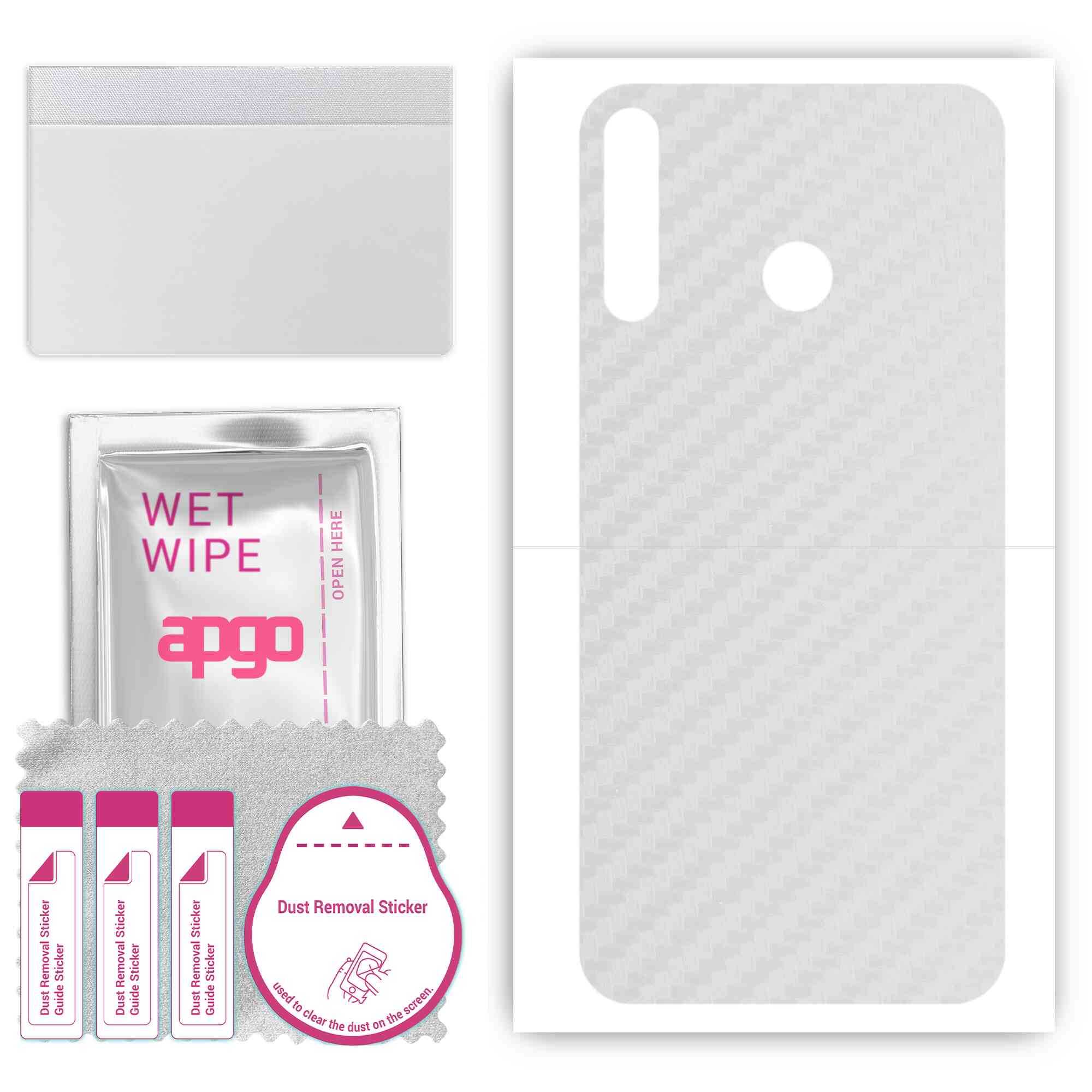 apgo Protective Skin Sticker for the back compatible with Tecno Camon 12, Wrap Film, Foil, Vinyl - Pattern Transparent Carbon
apgo Protective Skin Sticker for the back compatible with Tecno Camon 12, Wrap Film, Foil, Vinyl - Pattern Transparent Carbon