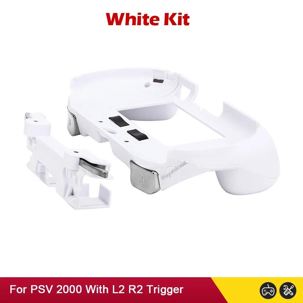 Gamepad Hand Grip Joystick Stand Shell Case Protect with L2 R2 Trigger Button For PS VITA 2000 PSV 2000 Slim + Front L2 R2 Kits
Gamepad Hand Grip Joystick Stand Shell Case Protect with L2 R2 Trigger Button For PS VITA 2000 PSV 2000 Slim + Front L2 R2 Kits