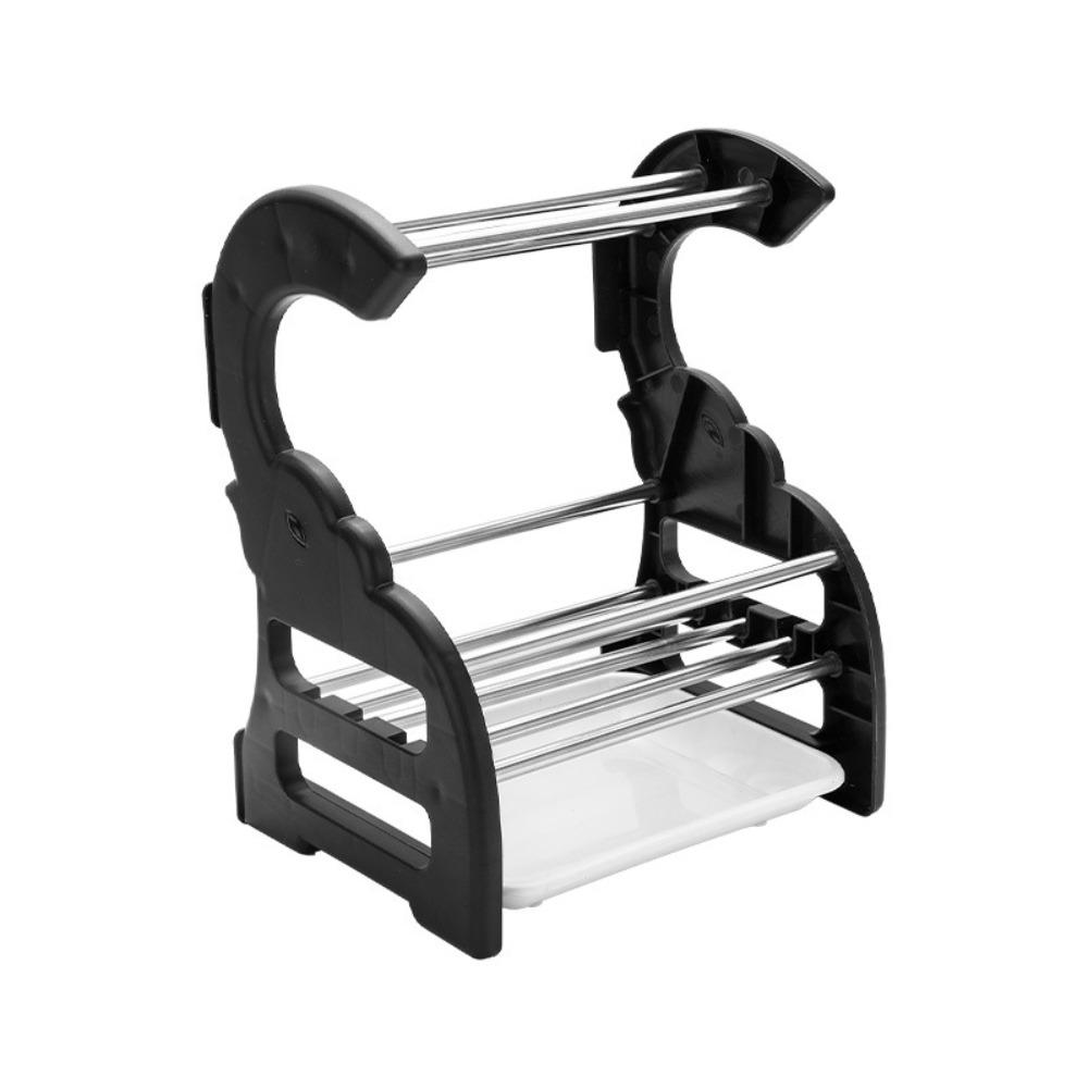 Прочная сушилка для посуды, прочная сушилка, съемный поддон для воды, держатель для губки, кухня чёрный
Прочная сушилка для посуды, прочная сушилка, съемный поддон для воды, держатель для губки, кухня чёрный