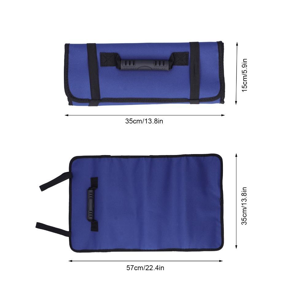 Portable Reel Type Tool Bag Oxford Cloth Tool Storage Bag Durable Tool Roll Bag Plumber синій
Portable Reel Type Tool Bag Oxford Cloth Tool Storage Bag Durable Tool Roll Bag Plumber синій
