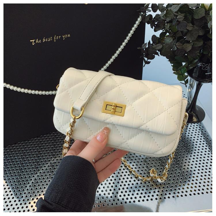 New bag women s 2025 high-end spring and summer niche design shoulder messenger bag diamond chain bag чорний
New bag women s 2025 high-end spring and summer niche design shoulder messenger bag diamond chain bag чорний