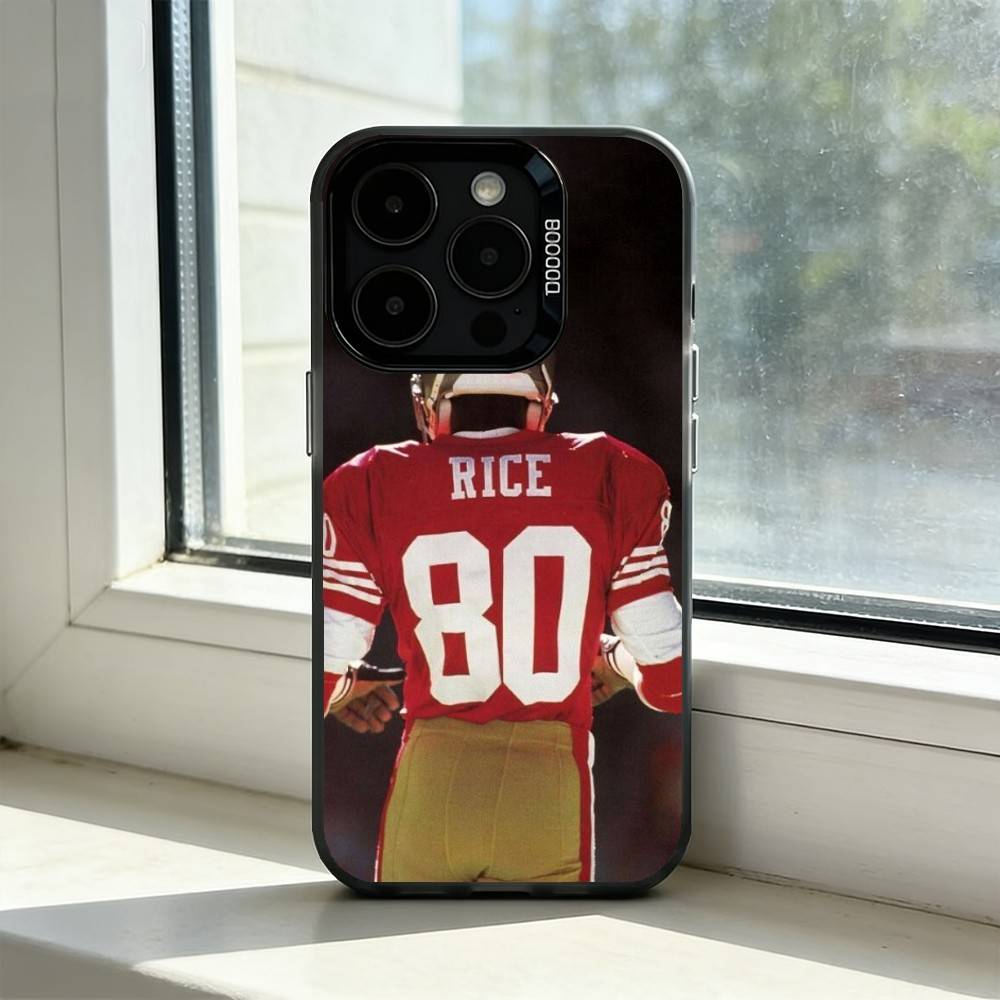 American Football Jerry R-Rice Phone Case For iPhone 17,16,15,14,13,12,11 Plus,Pro Max,XS,Colorful Silver Phone case Funda Cover iPhone12
American Football Jerry R-Rice Phone Case For iPhone 17,16,15,14,13,12,11 Plus,Pro Max,XS,Colorful Silver Phone case Funda Cover iPhone12