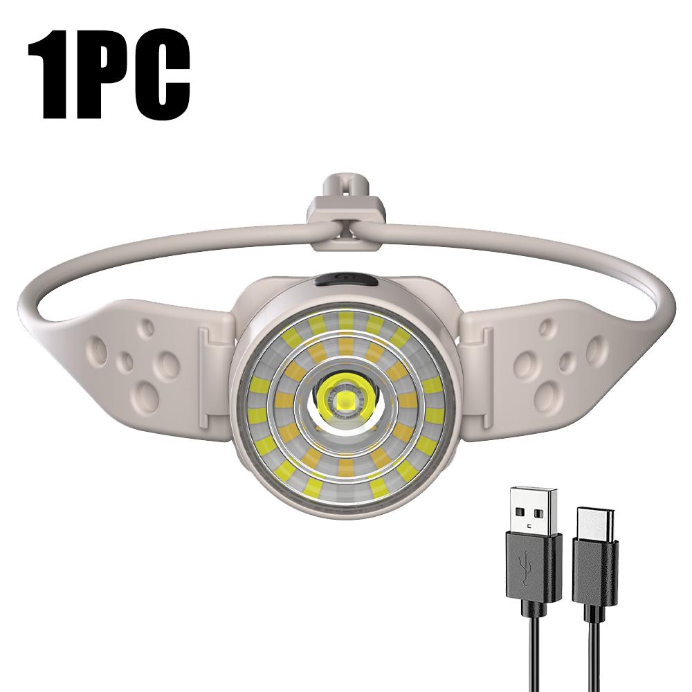 Супер яркий светодиодный налобный фонарь с 5 режимами освещения, фонарик с зарядкой от USB, аккумулятор 1200 мАч, налобный фонарь для рыбалки, кемпинга, пешего туризма
Супер яркий светодиодный налобный фонарь с 5 режимами освещения, фонарик с зарядкой от USB, аккумулятор 1200 мАч, налобный фонарь для рыбалки, кемпинга, пешего туризма