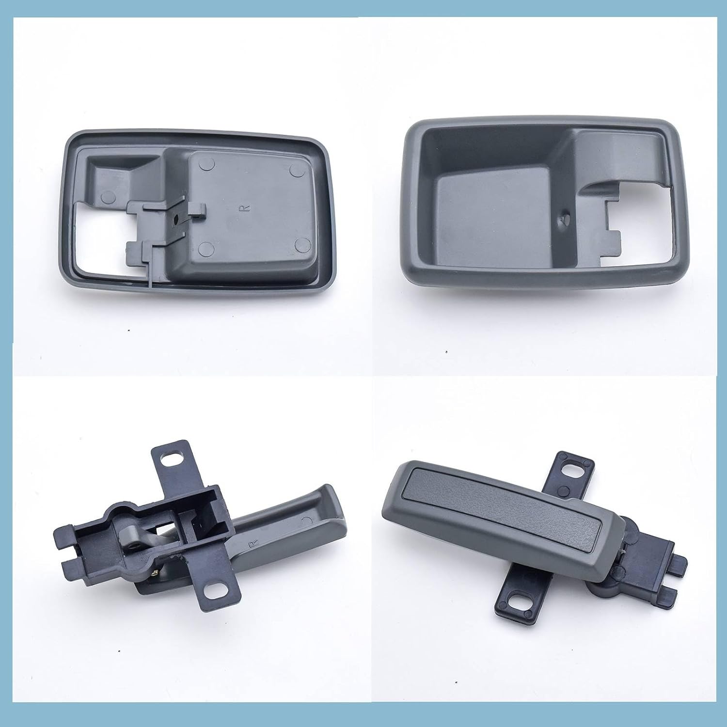 Niiyen Door Handles Interior Kit, 1 Pair Driver Passenger Side Door Lever Left Right Knob and Bezel Set Replacement for Isuzu Rodeo 1991‑1997
Niiyen Door Handles Interior Kit, 1 Pair Driver Passenger Side Door Lever Left Right Knob and Bezel Set Replacement for Isuzu Rodeo 1991‑1997