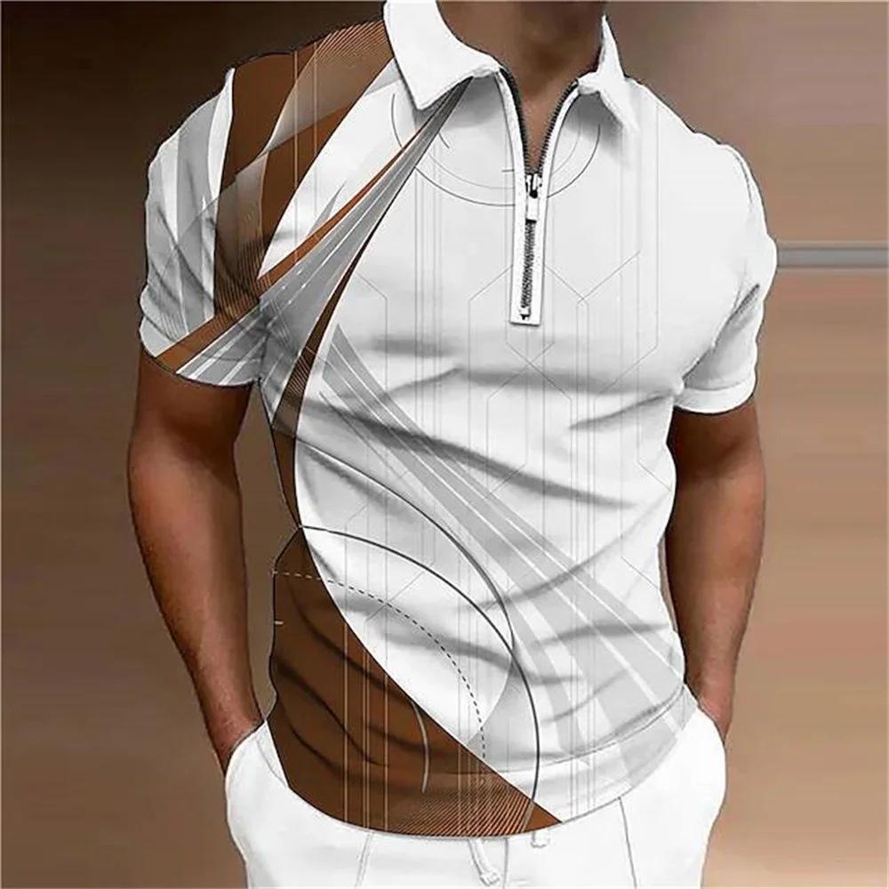 Men s Fashion Striped Zipper Polo Shirt – Short Sleeve Casual Top 5XL
Men s Fashion Striped Zipper Polo Shirt – Short Sleeve Casual Top 5XL