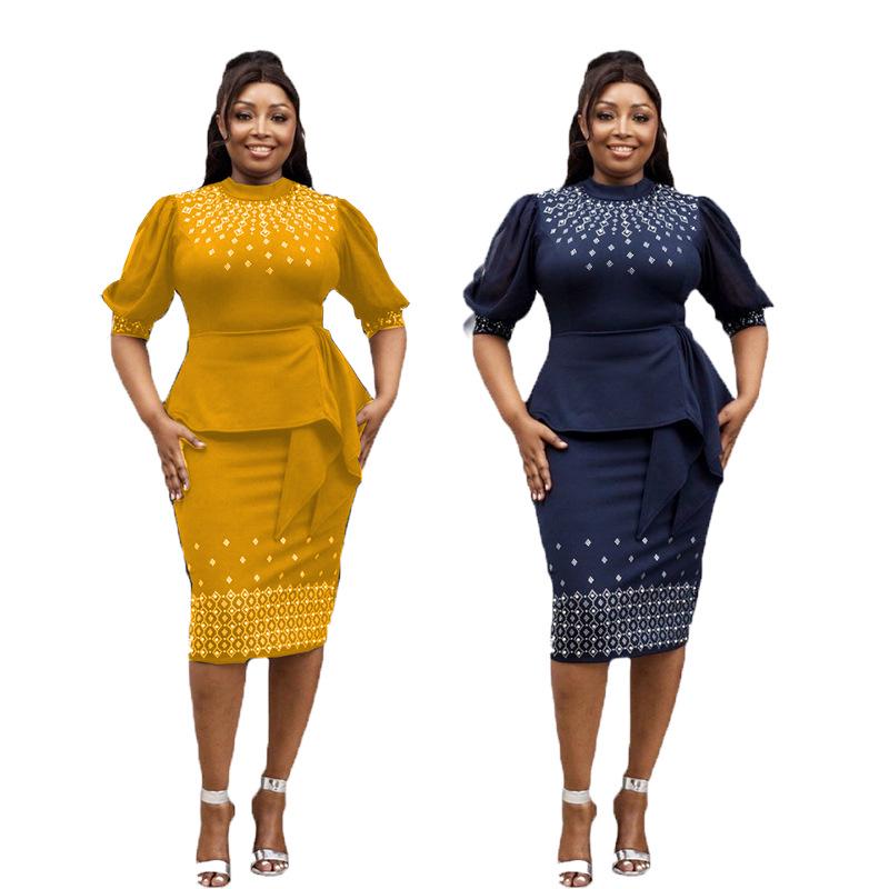 Women s Africa-Inspired Lantern Sleeve Waist-Cinching Dress with Beading XXL темно-синий
Women s Africa-Inspired Lantern Sleeve Waist-Cinching Dress with Beading XXL темно-синий