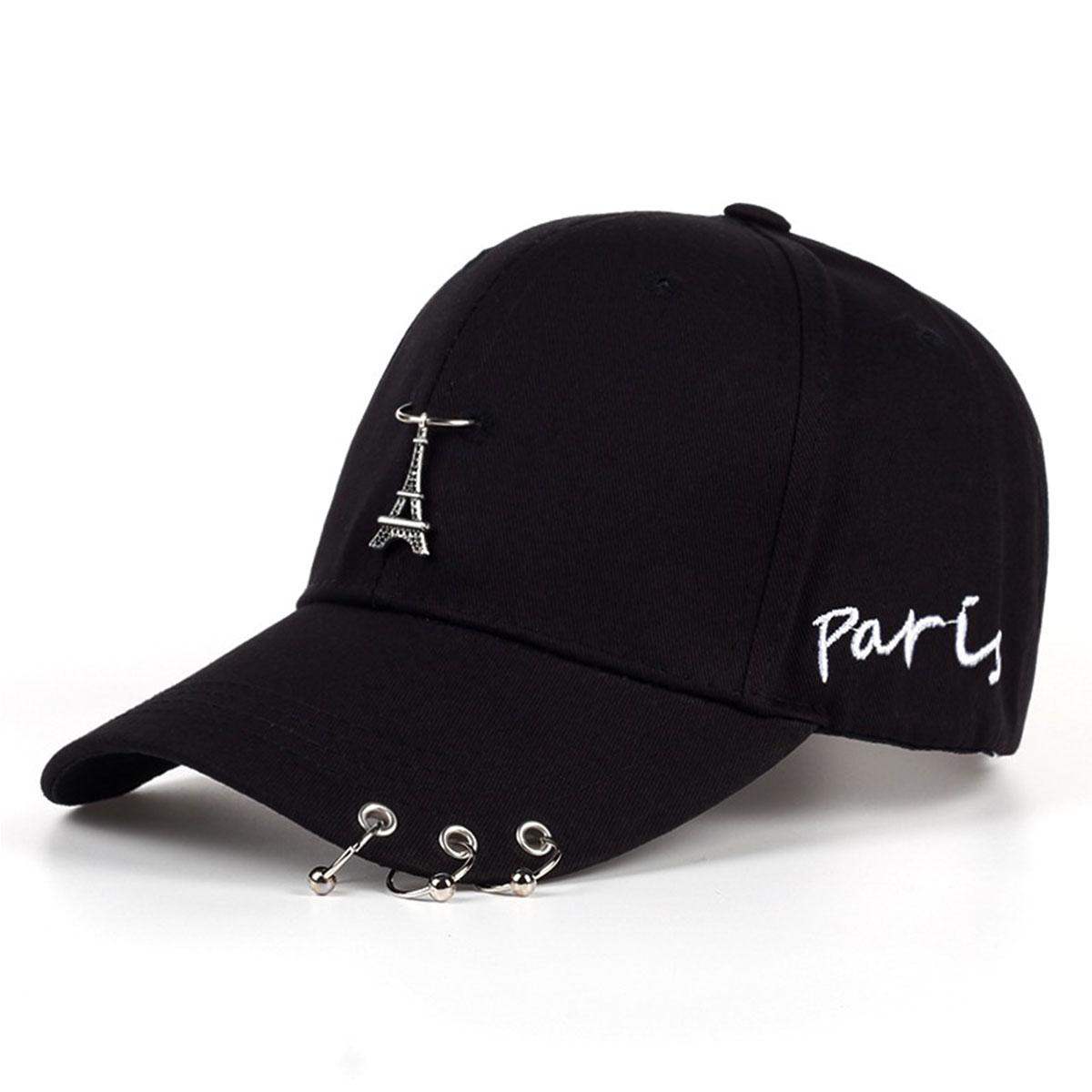 Модная бейсболка с железной башней и украшением из железного кольца, хлопковая хип-хоп-шляпа для мужчин и женщин, кепки для гольфа, рыболовные шляпы на открытом воздухе чёрный
Модная бейсболка с железной башней и украшением из железного кольца, хлопковая хип-хоп-шляпа для мужчин и женщин, кепки для гольфа, рыболовные шляпы на открытом воздухе чёрный