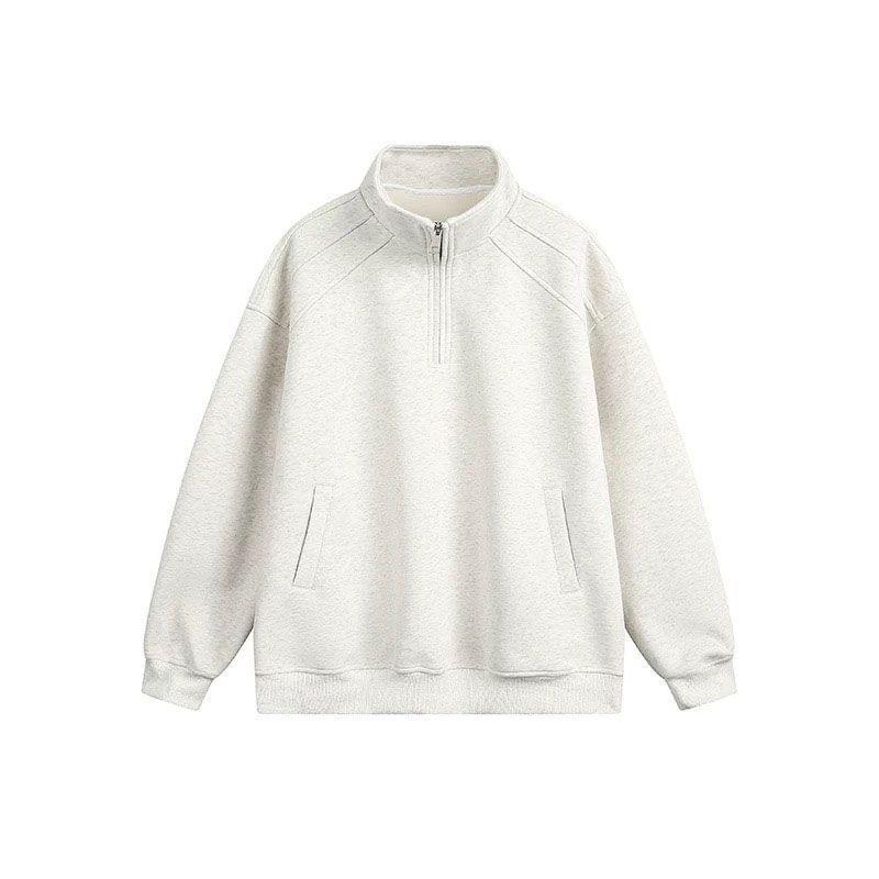Heavyweight Cotton Stand Collar Half-Zip Solid Pullover Hoodie – American Casual Loose Fit 3XL
Heavyweight Cotton Stand Collar Half-Zip Solid Pullover Hoodie – American Casual Loose Fit 3XL