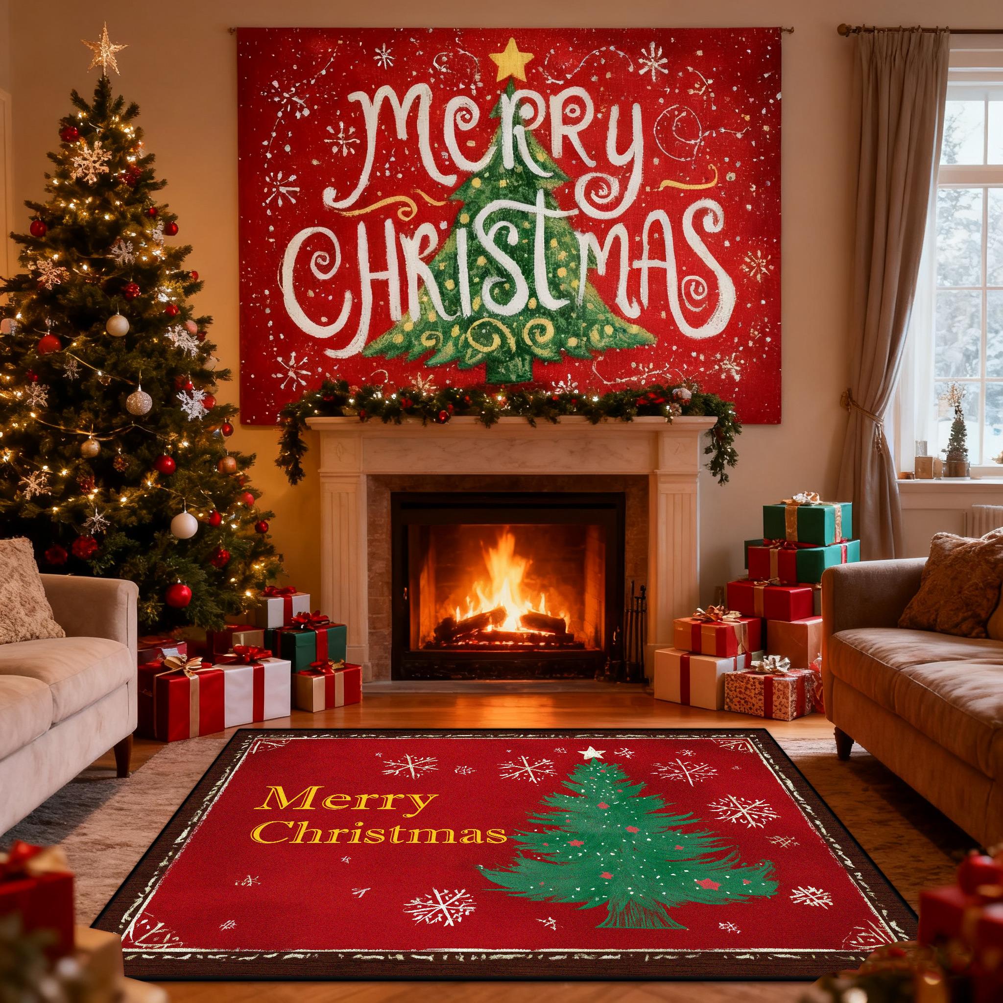 Christmas Creativity Carpet for Living Room Children Bedroom Area Rug Gorgeous Home Hallway Rugs Kid Room Bedside Soft Floor Mat 60x90cm
Christmas Creativity Carpet for Living Room Children Bedroom Area Rug Gorgeous Home Hallway Rugs Kid Room Bedside Soft Floor Mat 60x90cm