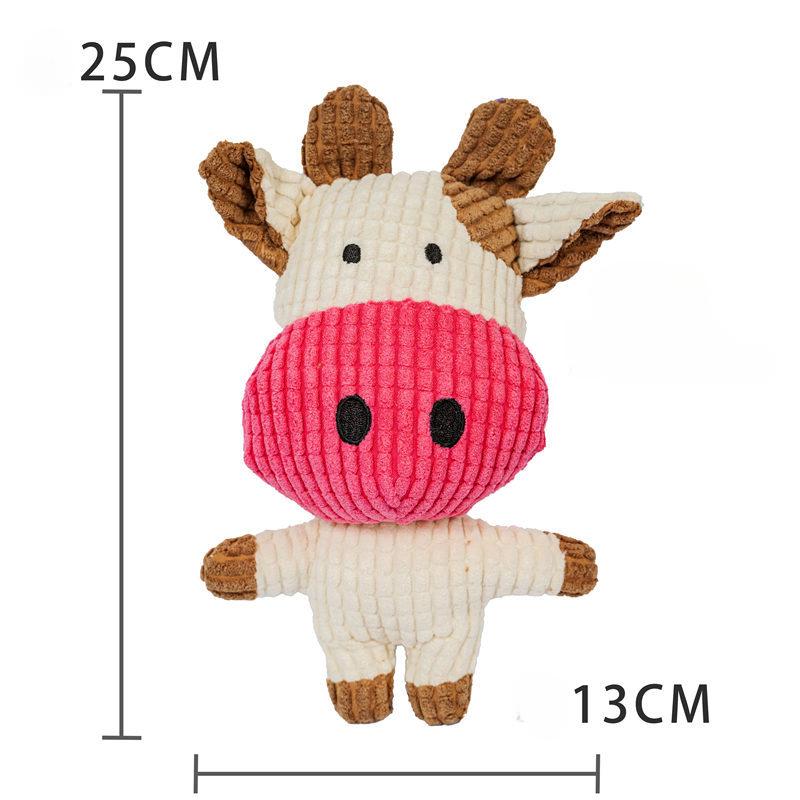 Plush Pet Dog Squeak Toys for Small Dogs Cute Pig Elephant Molar Training Decompress Interactive Dog Sound Toy Bite Resistant
Plush Pet Dog Squeak Toys for Small Dogs Cute Pig Elephant Molar Training Decompress Interactive Dog Sound Toy Bite Resistant