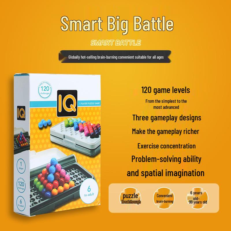 500 Daily Sales: Wisdom Battle 12-Color Magic Bead Puzzle - Children s Logic Training DIY Toy
500 Daily Sales: Wisdom Battle 12-Color Magic Bead Puzzle - Children s Logic Training DIY Toy