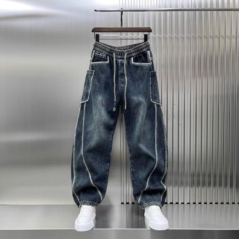 New 2026 thickened men s jeans, loose straight casual wide-leg pants 3XL синій
New 2026 thickened men s jeans, loose straight casual wide-leg pants 3XL синій