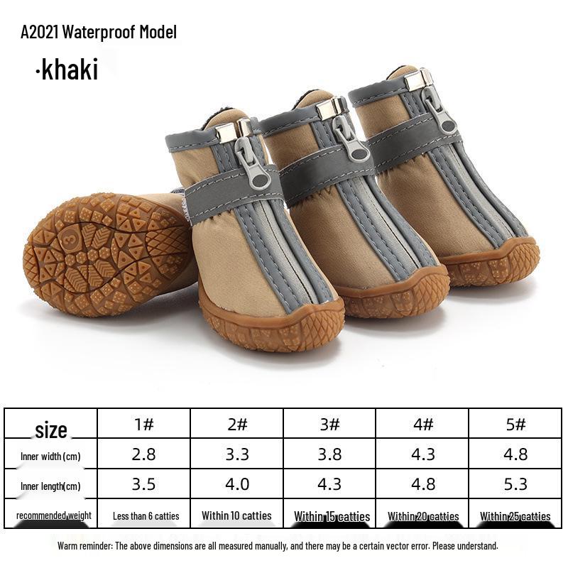 Водонепроникні Нековзкі Дихаючі Черевички для Цуценят - Зносостійкі Брудозахисні Накладки на Лапи для Тедді та Бішонів Фрізе, Підходять для Всіх Сезонів. Size 1 (Width 3.3cm) for up to 6 lbs
Водонепроникні Нековзкі Дихаючі Черевички для Цуценят - Зносостійкі Брудозахисні Накладки на Лапи для Тедді та Бішонів Фрізе, Підходять для Всіх Сезонів. Size 1 (Width 3.3cm) for up to 6 lbs