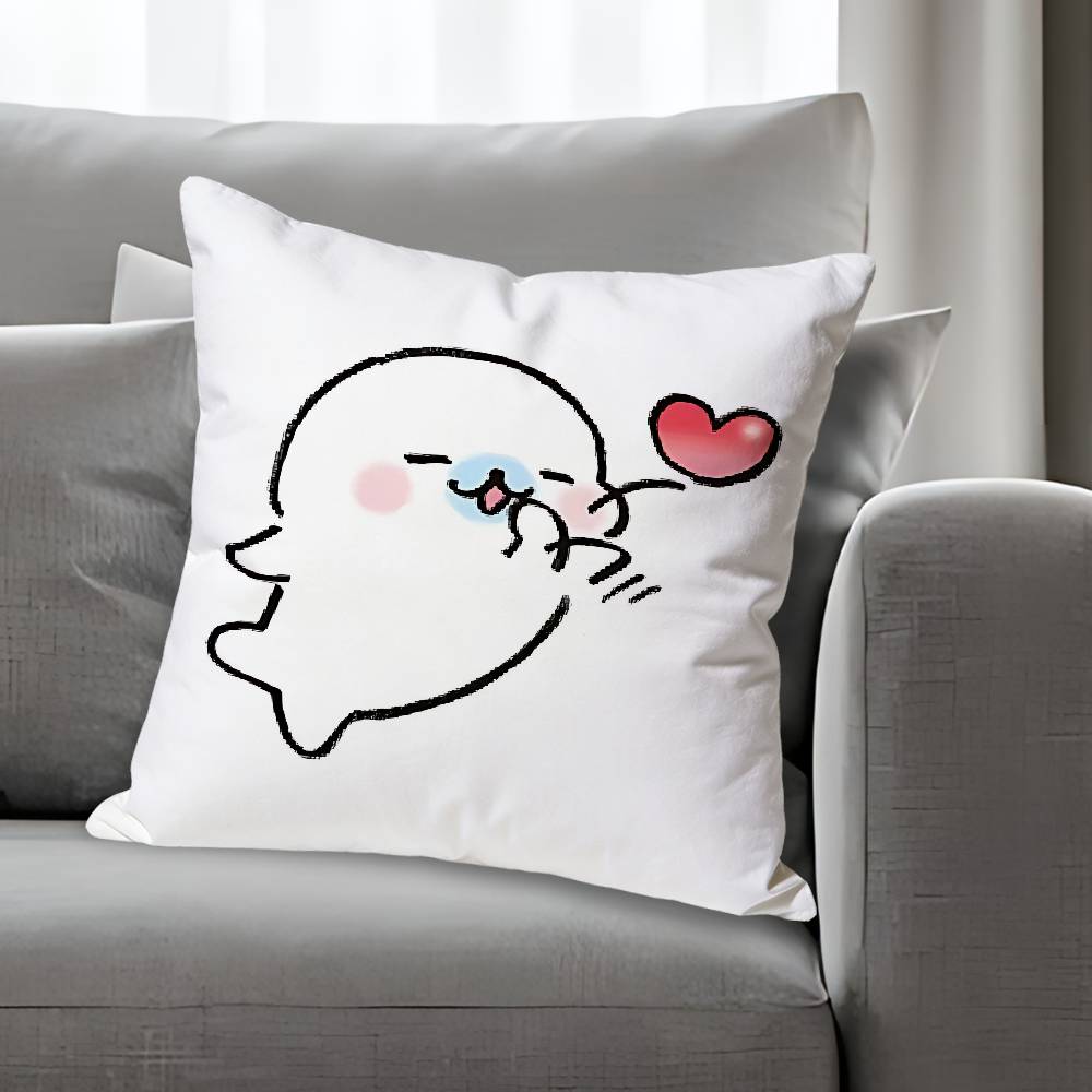 MMamegoma SSeal Cute Meme Pillow Cases for Bedroom Living Room Sofa Home Decor Polyester Cushion Cover with Zipper 30x30 cm
MMamegoma SSeal Cute Meme Pillow Cases for Bedroom Living Room Sofa Home Decor Polyester Cushion Cover with Zipper 30x30 cm