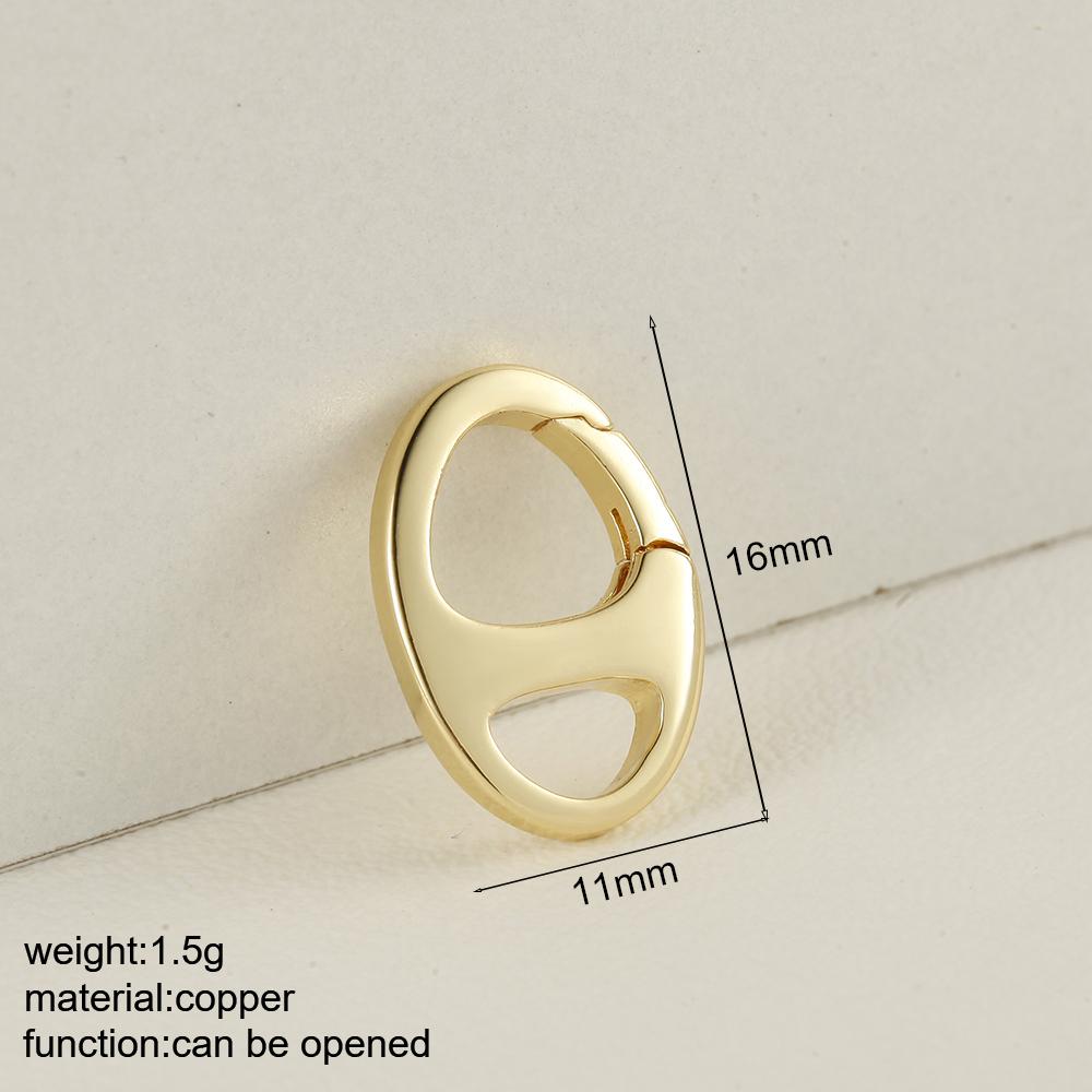 Can Be Opened Spring Clasp Chrms For Jewelry Making Supplies Gold Color Round Oval Buckle Diy Bracelet Necklace Accessories
Can Be Opened Spring Clasp Chrms For Jewelry Making Supplies Gold Color Round Oval Buckle Diy Bracelet Necklace Accessories