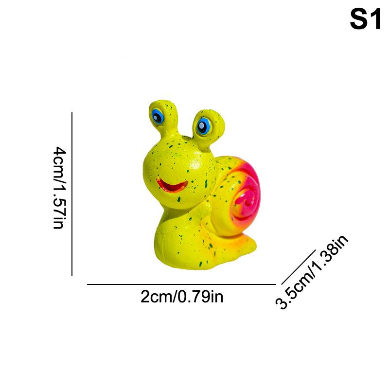 1/2 шт. Милые фигурки улиток для пары, Мини-украшение в виде улитки, Красочная статуэтка улитки из смолы, Декор для сада, дома, аквариума, украшения для автомобиля
1/2 шт. Милые фигурки улиток для пары, Мини-украшение в виде улитки, Красочная статуэтка улитки из смолы, Декор для сада, дома, аквариума, украшения для автомобиля