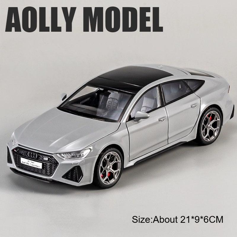 1:24 RS7 R8 Sports Car Model Toy Doors Opened Metal Body Rubber Tires Supercar Sound Light Pull Back Models Gifts for Kids
1:24 RS7 R8 Sports Car Model Toy Doors Opened Metal Body Rubber Tires Supercar Sound Light Pull Back Models Gifts for Kids