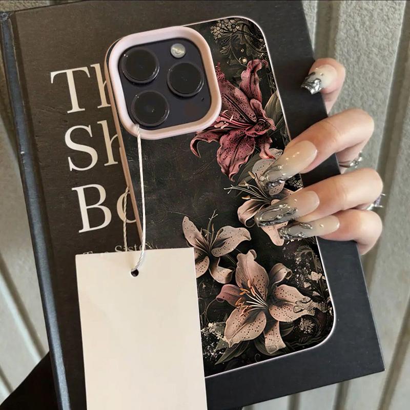 Luxury Retro Lily Pattern Lychee Texture Phone Case For iPhone 17 16 15 14 13 12 11 Pro Max 14 15 Plus 17 Air Silicone Cover iPhone 16 Pro Max
Luxury Retro Lily Pattern Lychee Texture Phone Case For iPhone 17 16 15 14 13 12 11 Pro Max 14 15 Plus 17 Air Silicone Cover iPhone 16 Pro Max