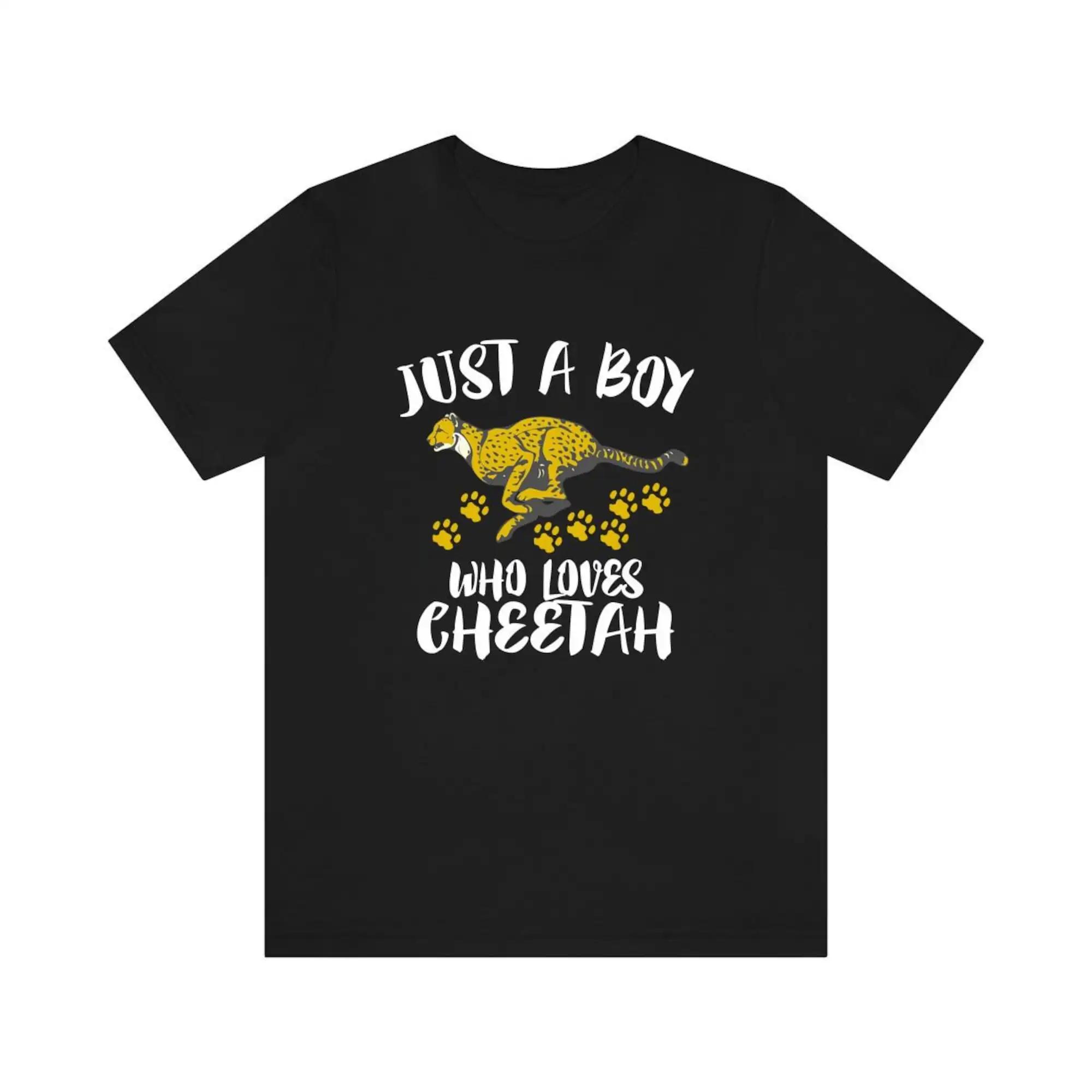 Just A Boy Who Loves Cheetah T Shirt Lover Owner Animal Adult Kids Long or Short Sleeves XXXXXL чорний
Just A Boy Who Loves Cheetah T Shirt Lover Owner Animal Adult Kids Long or Short Sleeves XXXXXL чорний