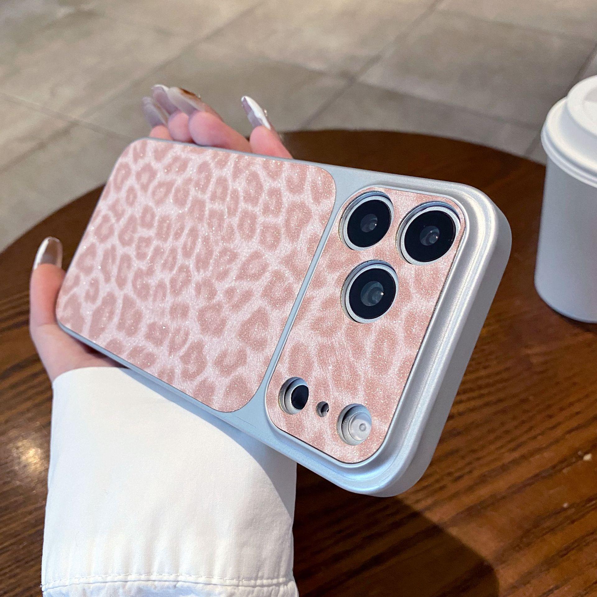 Glitter Leopard Print Case for iPhone 17 PRO MAX: Precise Hole, Large Window Protection for Apple 16 iPhone 15
Glitter Leopard Print Case for iPhone 17 PRO MAX: Precise Hole, Large Window Protection for Apple 16 iPhone 15