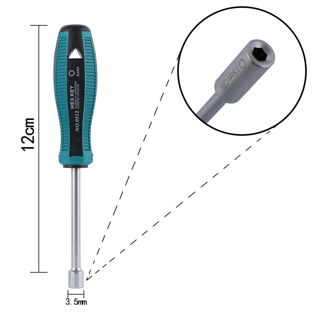 Metal Hex Nut Key Hand Tool Driver Nutdriver Wrench Screwdriver
Metal Hex Nut Key Hand Tool Driver Nutdriver Wrench Screwdriver