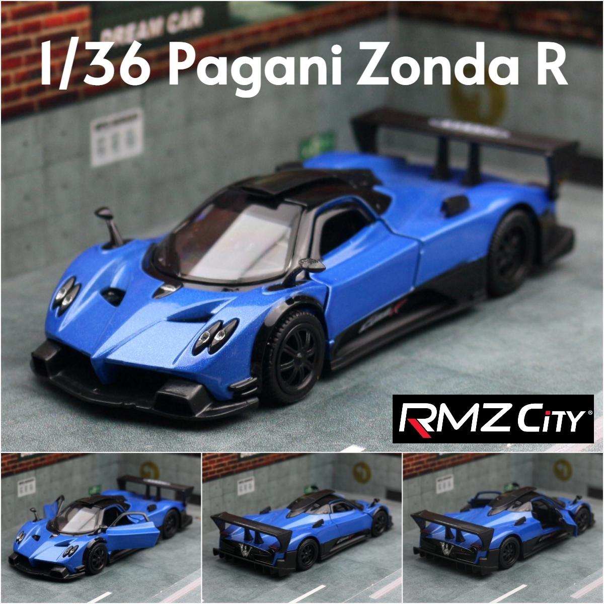 1/36 Pagani Zonda R Evolution Toy Car Model RMZ CiTY Diecast Racing Vehicle Miniature Pull Back Collection Gift For Children Boy синій
1/36 Pagani Zonda R Evolution Toy Car Model RMZ CiTY Diecast Racing Vehicle Miniature Pull Back Collection Gift For Children Boy синій
