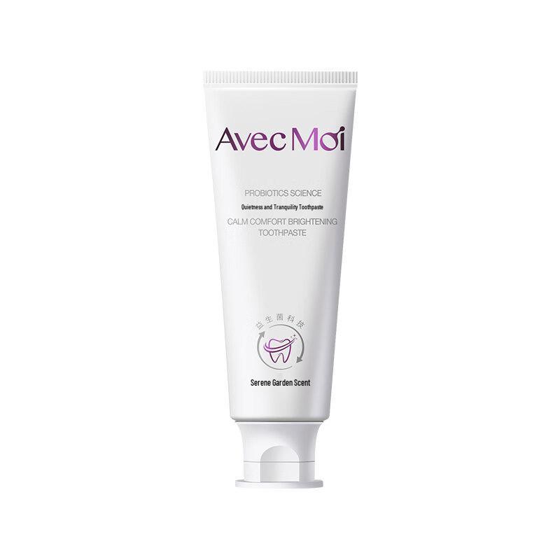 Avec Moi Brightening Probiotic Toothpaste
Avec Moi Brightening Probiotic Toothpaste