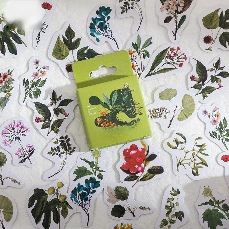 46 Pieces/box Plant Research Institute Boxed Stickers Scrapbook Album Diary Decorative Stickers Sealing Stickers Student Supplies
46 Pieces/box Plant Research Institute Boxed Stickers Scrapbook Album Diary Decorative Stickers Sealing Stickers Student Supplies