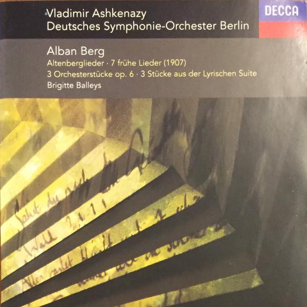 CD BERG, BALLEYS, ASHKENAZY; DSO - 7 Fruhe Lieder / Altenberglieder 4365672 Decca 1993 Germany Classical Used
CD BERG, BALLEYS, ASHKENAZY; DSO - 7 Fruhe Lieder / Altenberglieder 4365672 Decca 1993 Germany Classical Used