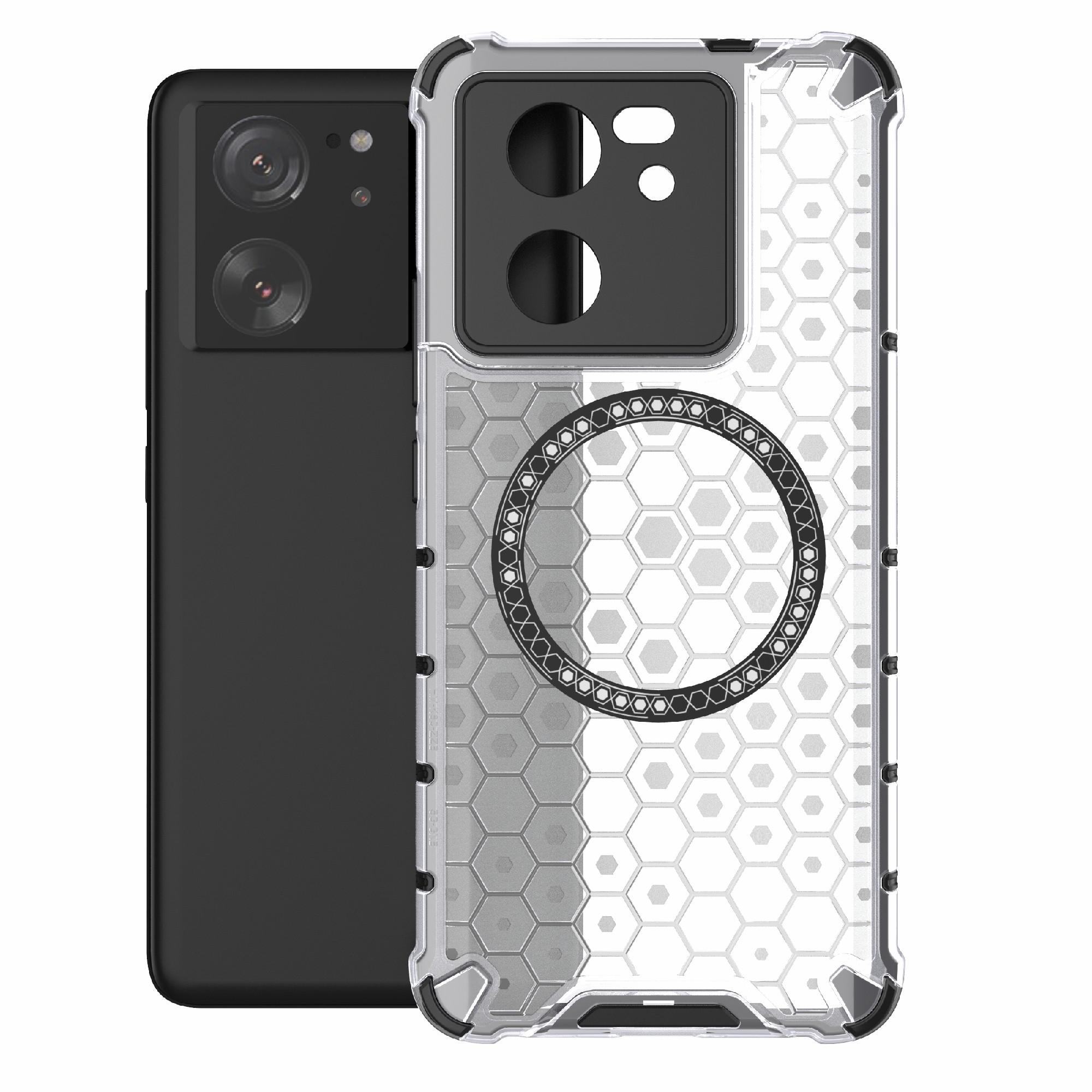For Xiaomi Redmi K60 Ultra/13T/13T Pro Case Honeycomb TPU+PC Phone Cases Compatible with MagSafe Transparent
For Xiaomi Redmi K60 Ultra/13T/13T Pro Case Honeycomb TPU+PC Phone Cases Compatible with MagSafe Transparent