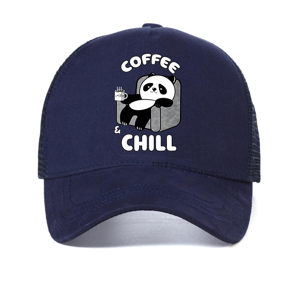 Coffee Chill Panda Enjoying Time baseball cap Men Women Summer Casual snapback hat Breathable mesh Trucker hats outdoor sun hat Adjustable темно-синього кольору
Coffee Chill Panda Enjoying Time baseball cap Men Women Summer Casual snapback hat Breathable mesh Trucker hats outdoor sun hat Adjustable темно-синього кольору