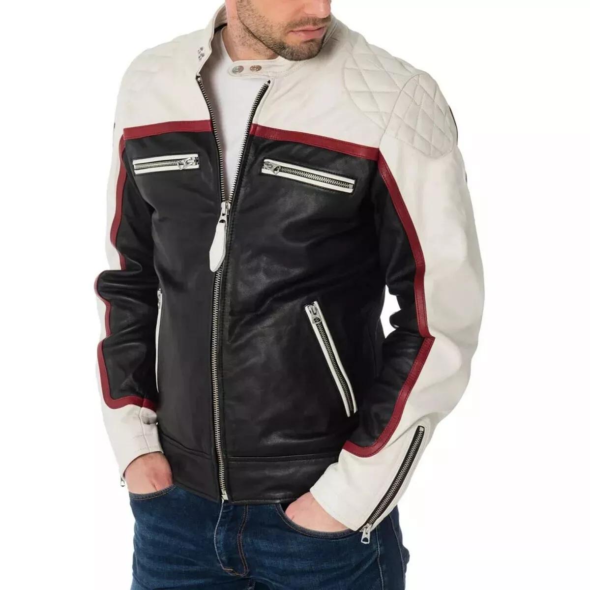AL KHALID Genuine Lambskin Leather Jacket Motorcycle Coat Jacket New Men s Multicolor 3XL різнокольоровий
AL KHALID Genuine Lambskin Leather Jacket Motorcycle Coat Jacket New Men s Multicolor 3XL різнокольоровий